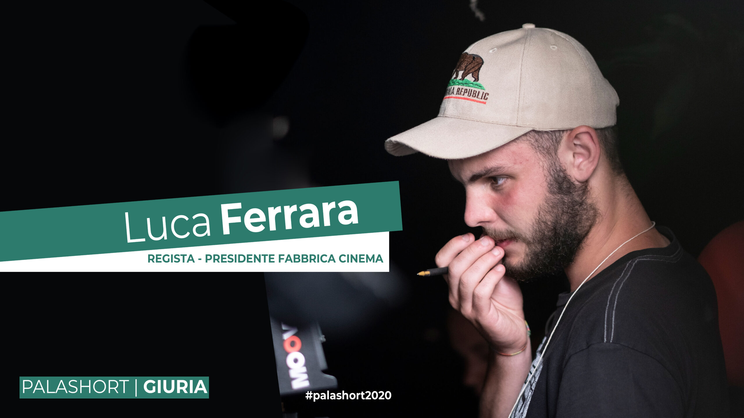 LUCA FERRARA È IN GIURIA ALLA SETTIMA EDIZIONE DI PALASHORT!