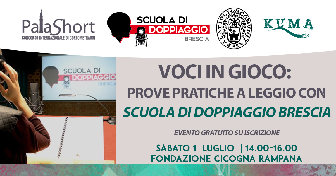 VOCI IN GIOCO: PROVE PRATICHE A LEGGIO CON SCUOLA DI DOPPIAGGIO BRESCIA